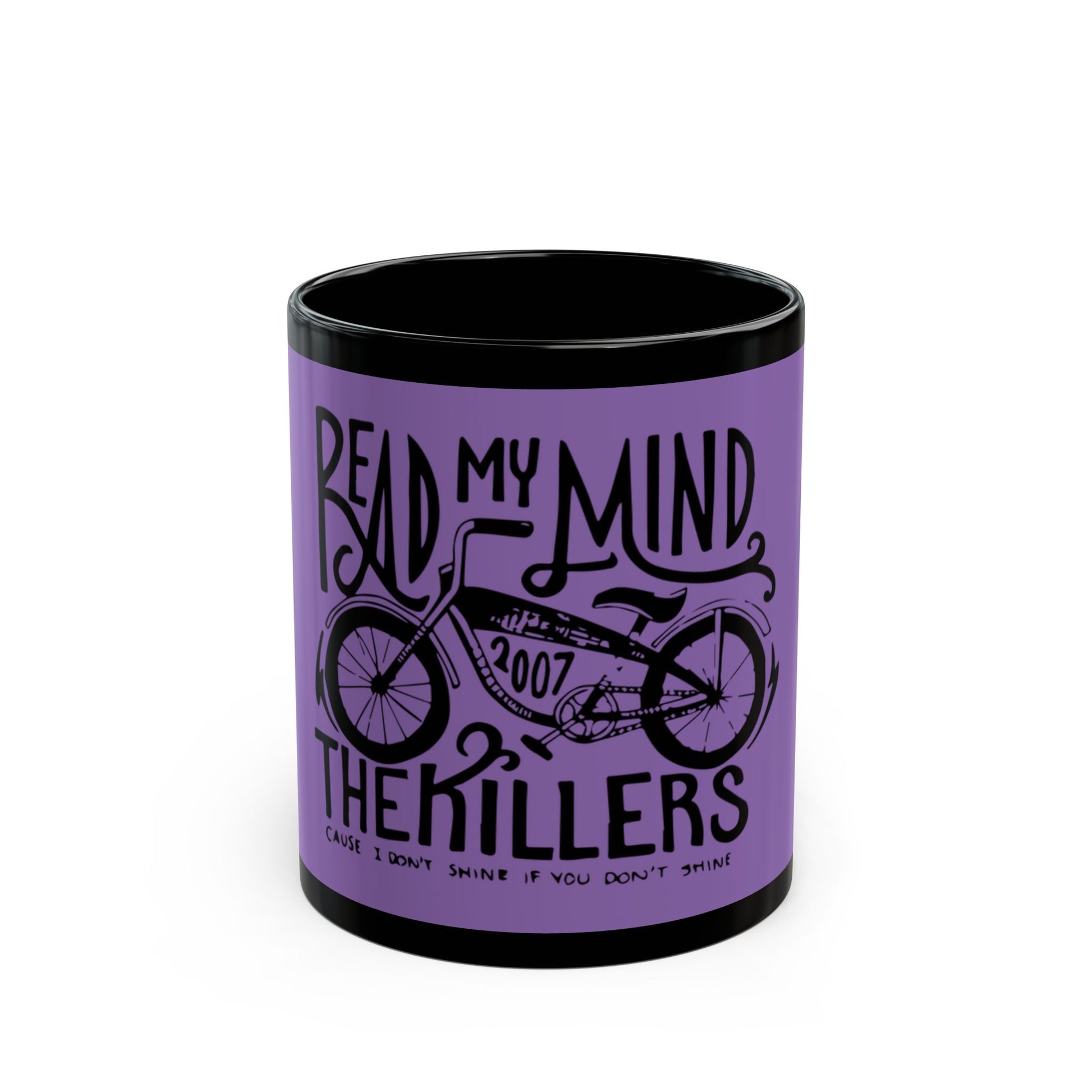 Dot Matrix-Inspired Black Mug (11oz, 15oz) - snazzymerch