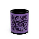 Dot Matrix-Inspired Black Mug (11oz, 15oz) - snazzymerch