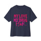 Love & Energy Unisex Oversized Boxy Tee - snazzymerch