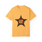 Retro Star Emblem Unisex Garment-Dyed T-shirt - snazzymerch