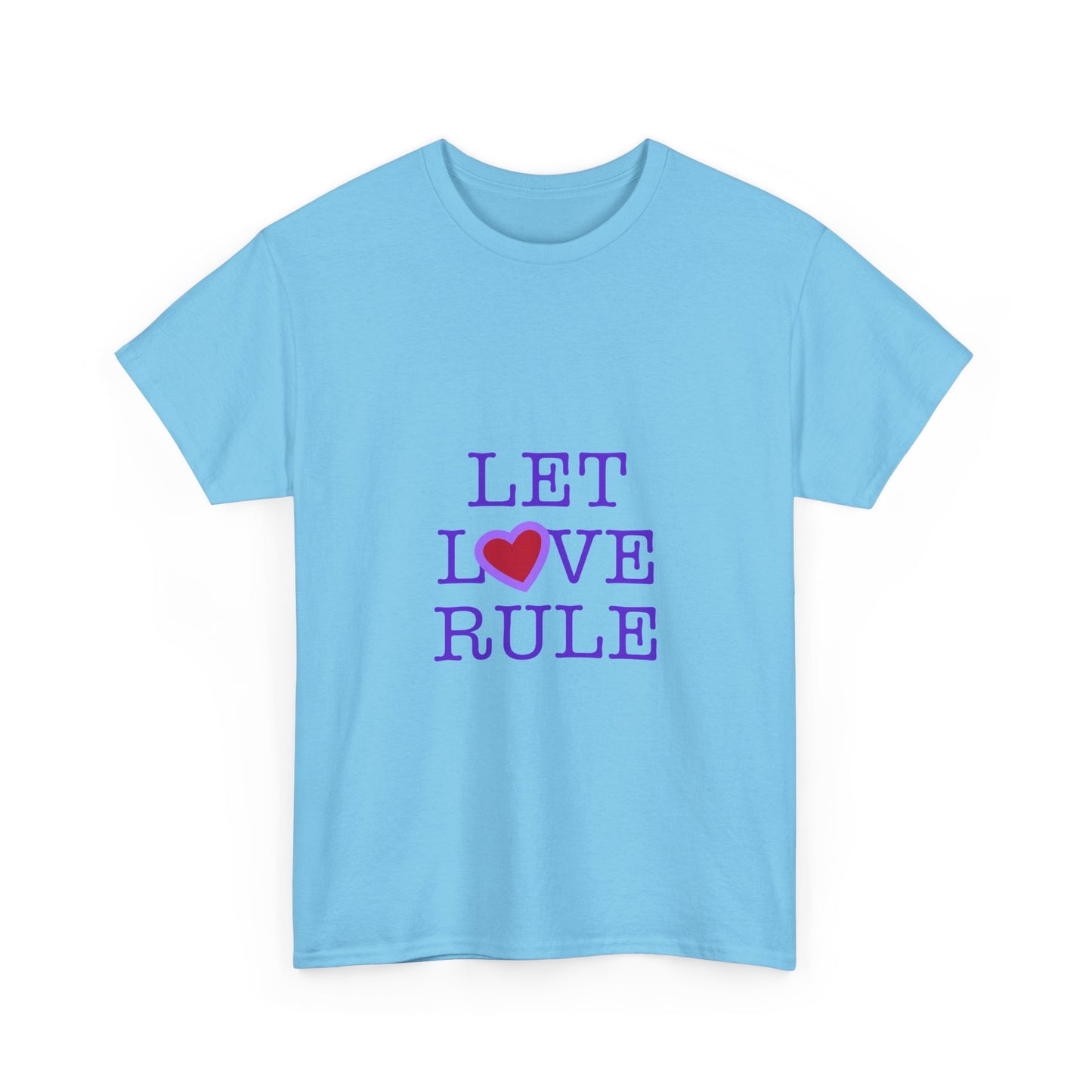 Let Love Rule (Remix) Unisex Heavy cotton tee Printify