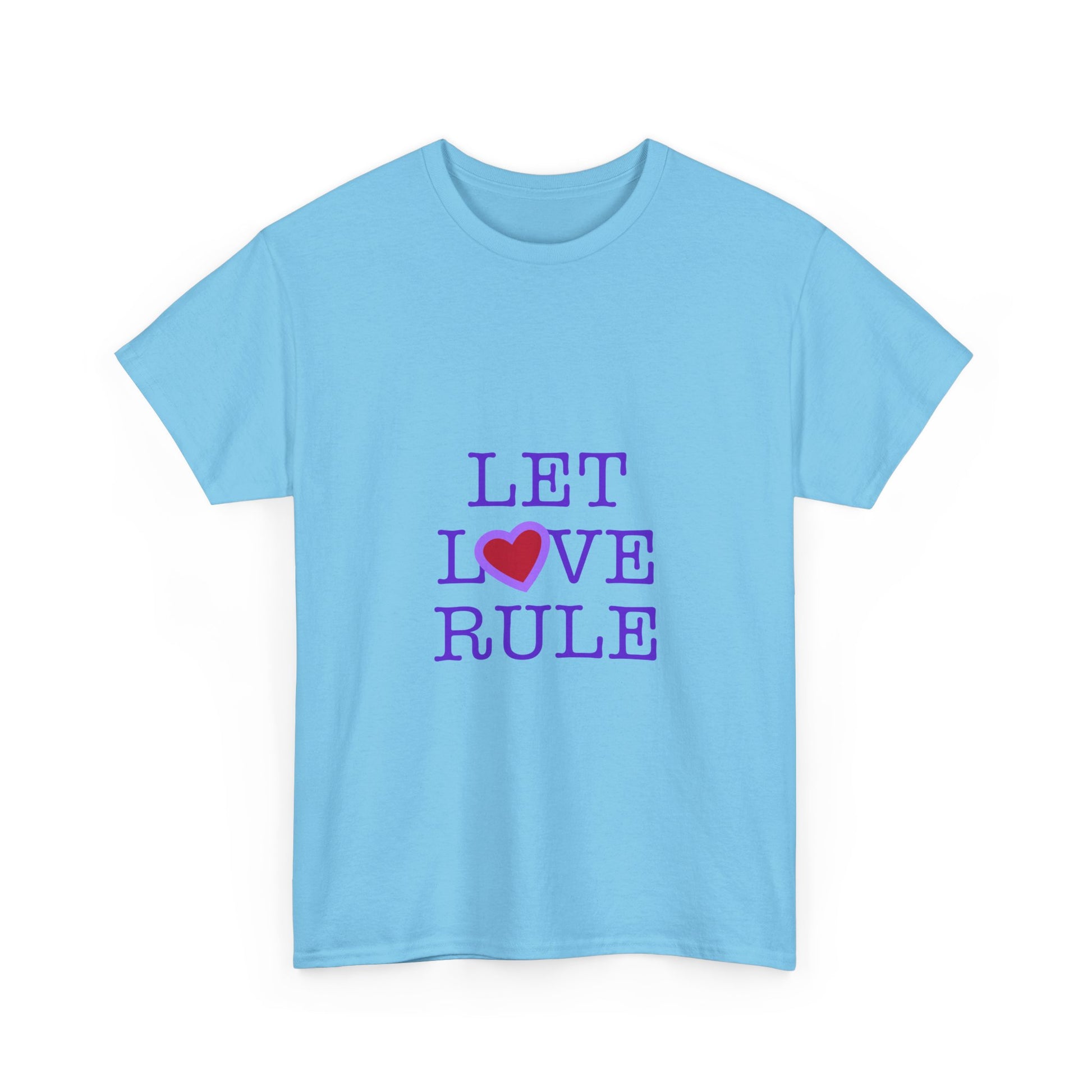 Let Love Rule (Remix) Unisex Heavy cotton tee Printify