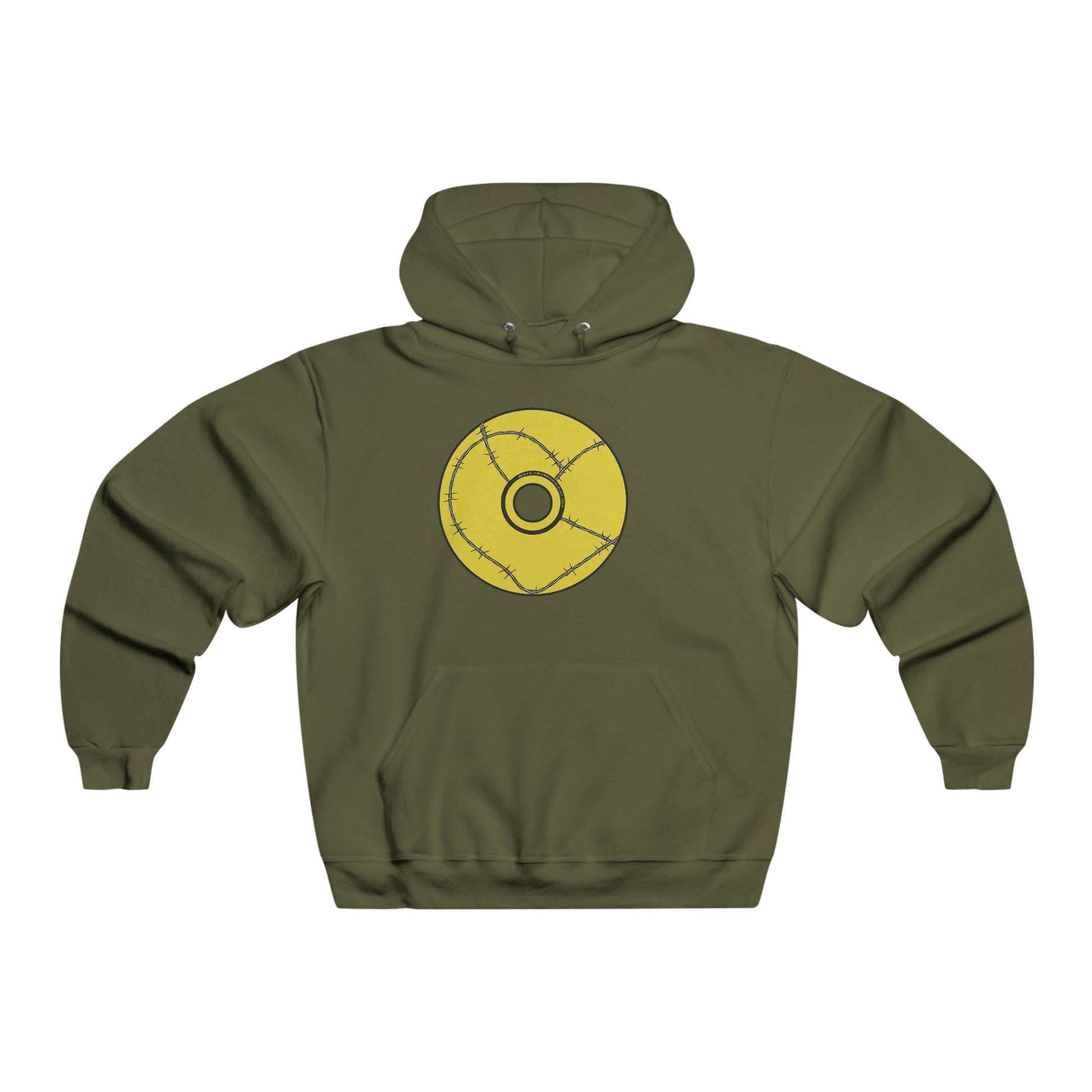 Cracked Vinyl Vibe NUBLEND® Hooded Sweatshirt - snazzymerch