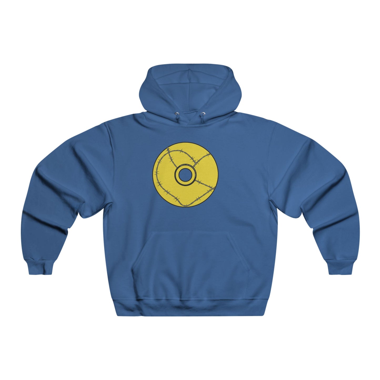 Cracked Vinyl Vibe NUBLEND® Hooded Sweatshirt - snazzymerch