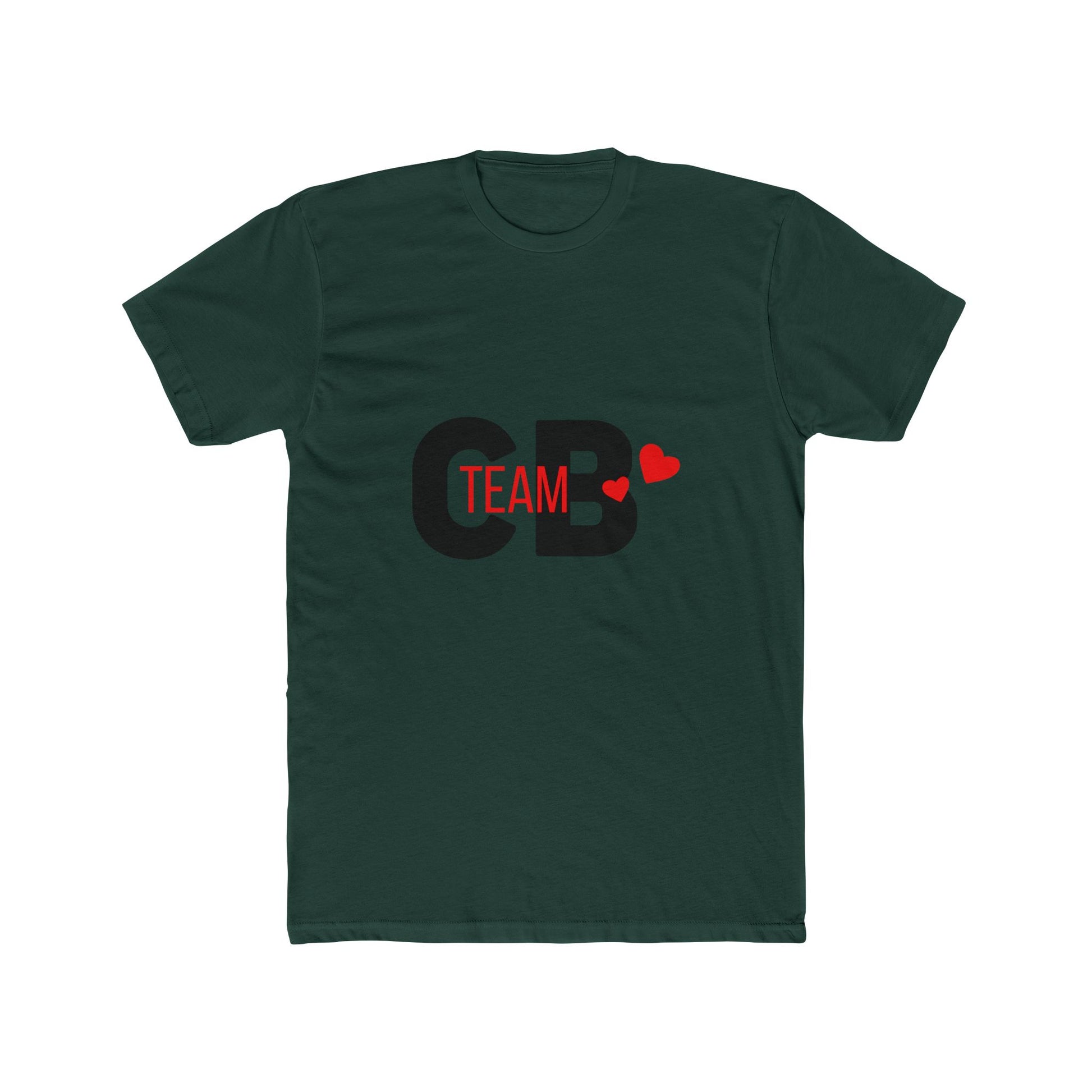 Heart Team Unisex Cotton Tee - snazzymerch