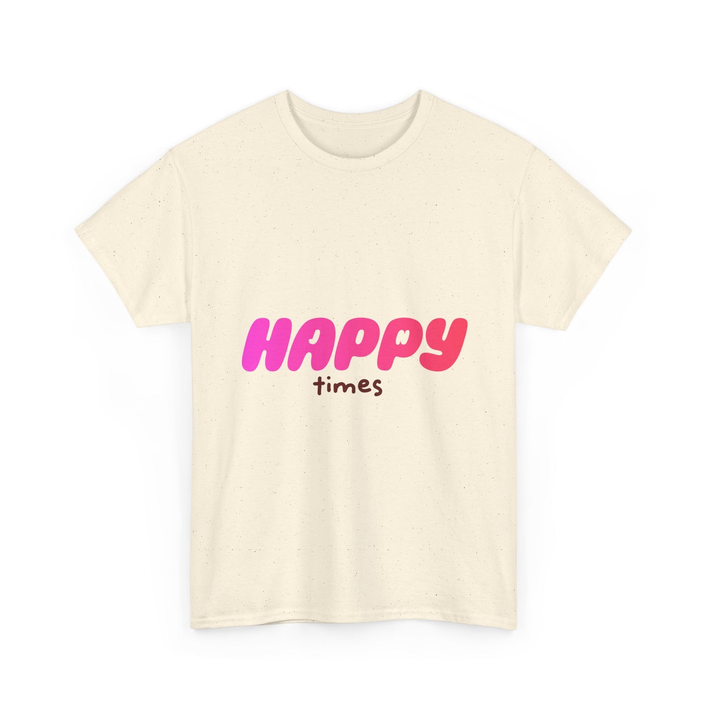Happy Times Gradient Unisex Heavy Cotton Tee - snazzymerch