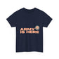 Smiley Army Vibe Unisex Heavy Cotton Tee - snazzymerch