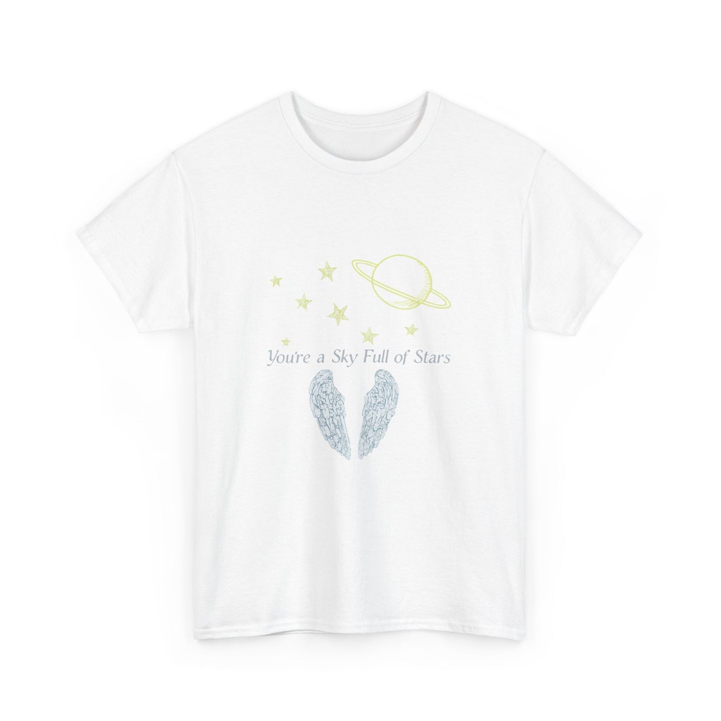 Starry Sky Wings Unisex Cotton Tee Printify