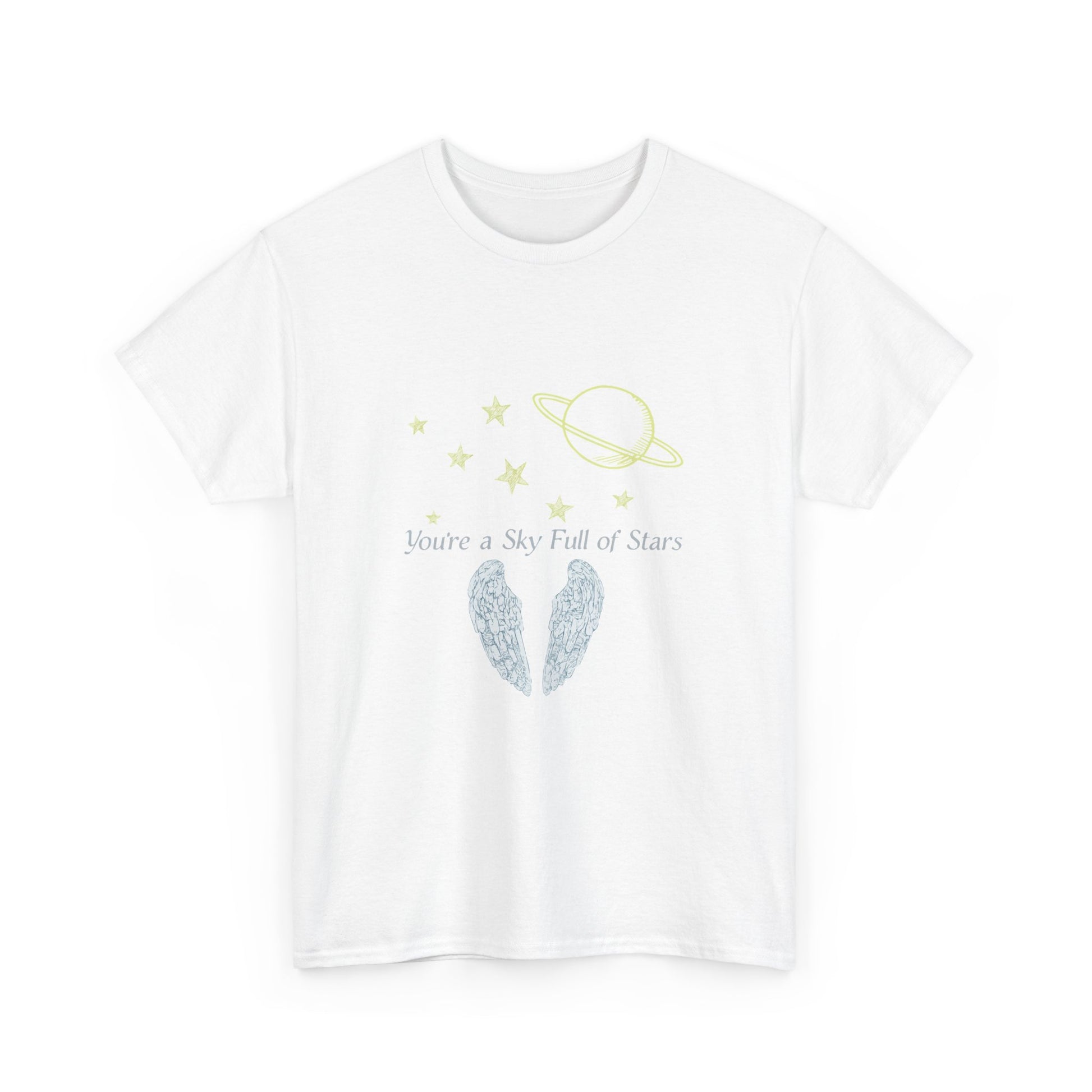 Starry Sky Wings Unisex Cotton Tee Printify