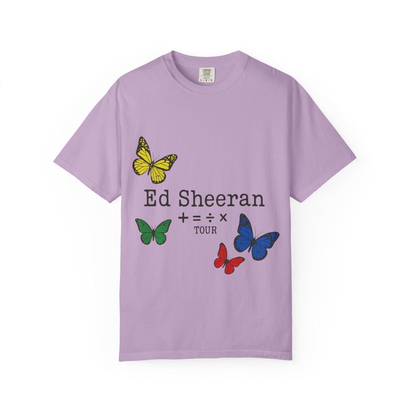 Ed Sheeran Butterfly Dyed T-Shirt | Vintage Fit