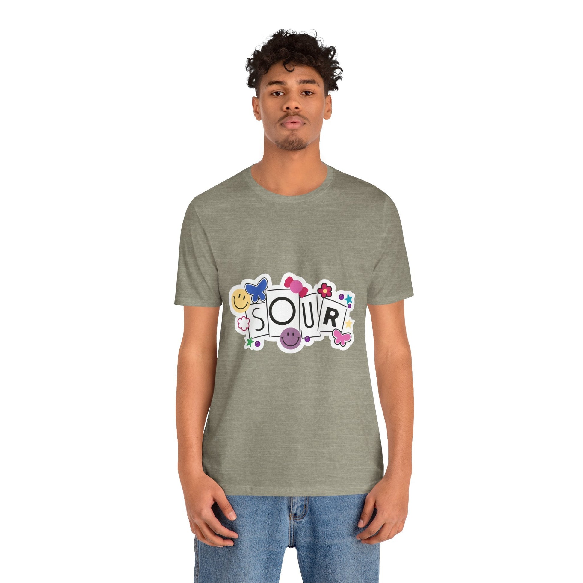Olivia Rodrigo Unisex Jersey Short Sleeve Tee - Sour Printify
