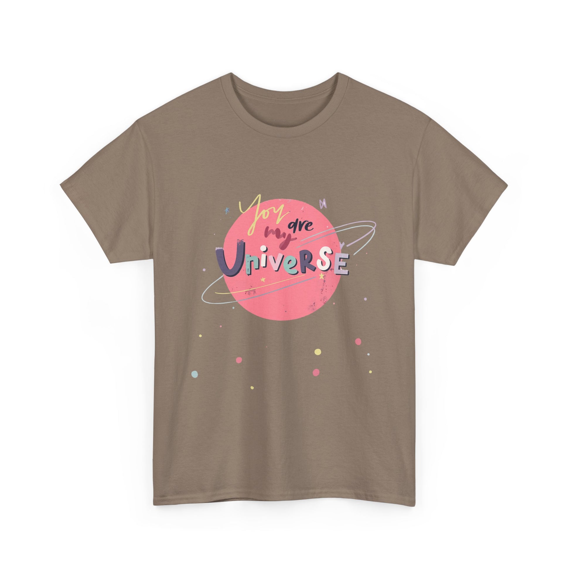 Pastel Planet & Universe Unisex Cotton Tee Printify