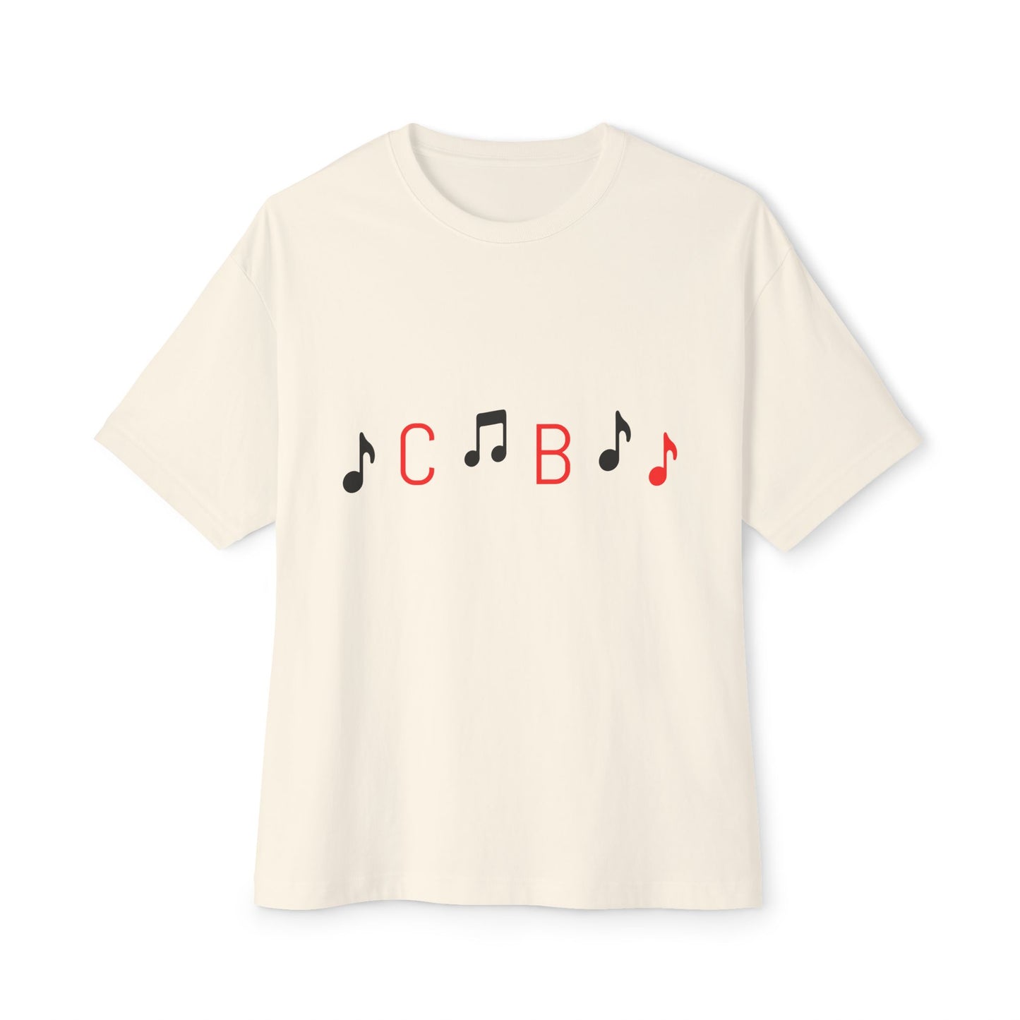 Music Vibes Unisex oversized Boxy Tee - snazzymerch