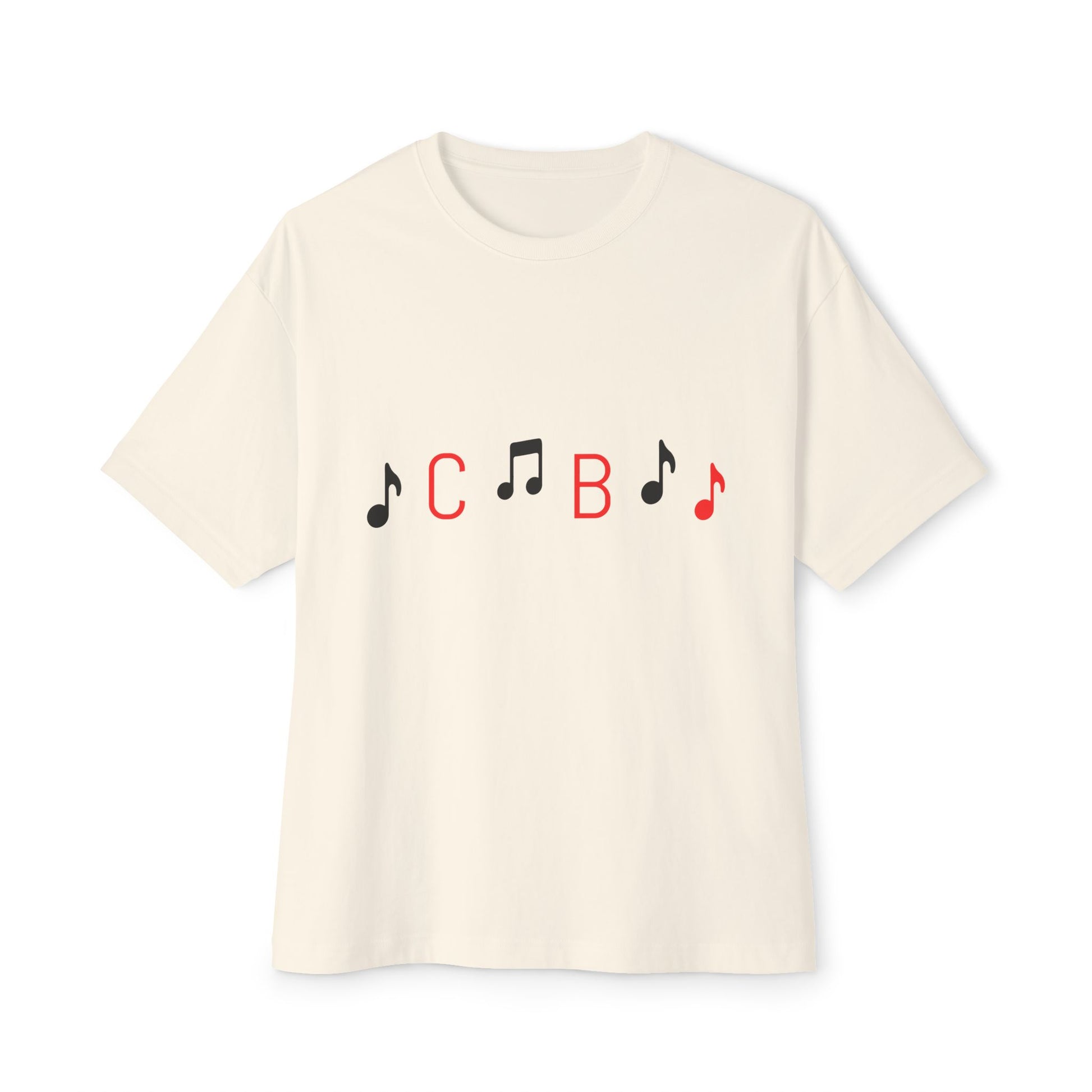 Music Vibes Unisex oversized Boxy Tee - snazzymerch