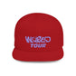 World Tour Bubble Letter- Flat Bill Snapback Printify
