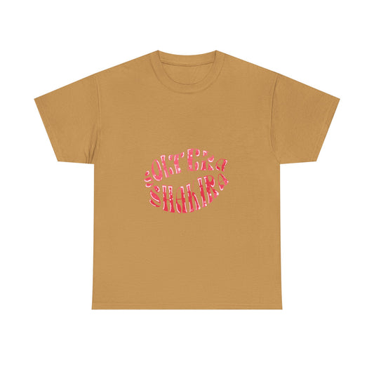 Solo Vibes Lips Unisex Heavy cotton tee Printify