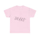 Dra-ke Graffiti Script Heavy Cotton Tee Printify
