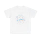 Neon Space Doodles Unisex Cotton Tee Printify