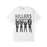 Retro Block Letter Unisex Garment-Dyed T-shirt - snazzymerch