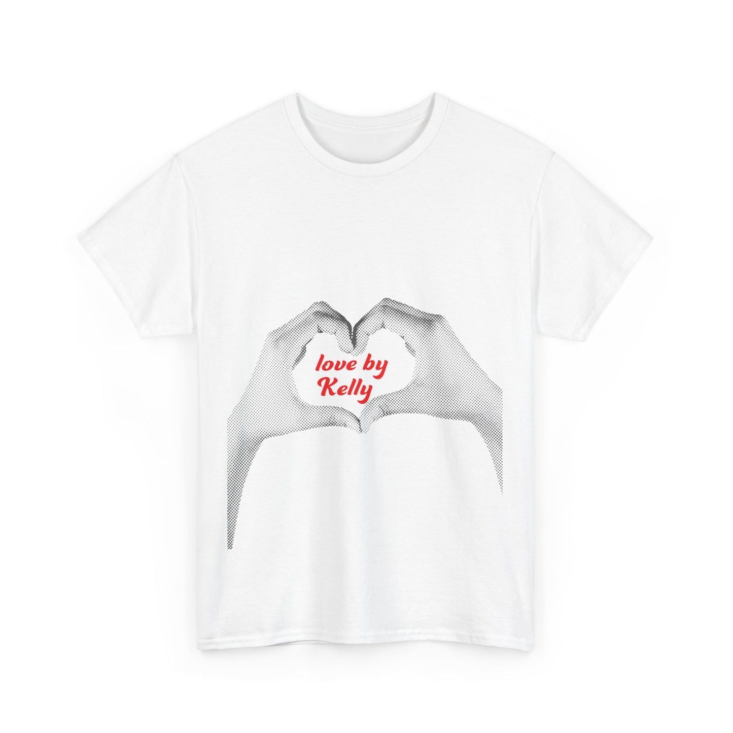 Love Echo by K Unisex Heavy cotton tee Printify
