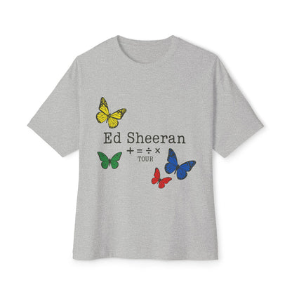 Ed Sheeran Butterfly Boxy Tee | Oversized Fit
