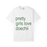 Green Text Statement Unisex Garment-Dyed T-shirt - snazzymerch