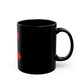 Art Portrait Black Mug (11oz, 15oz) - snazzymerch