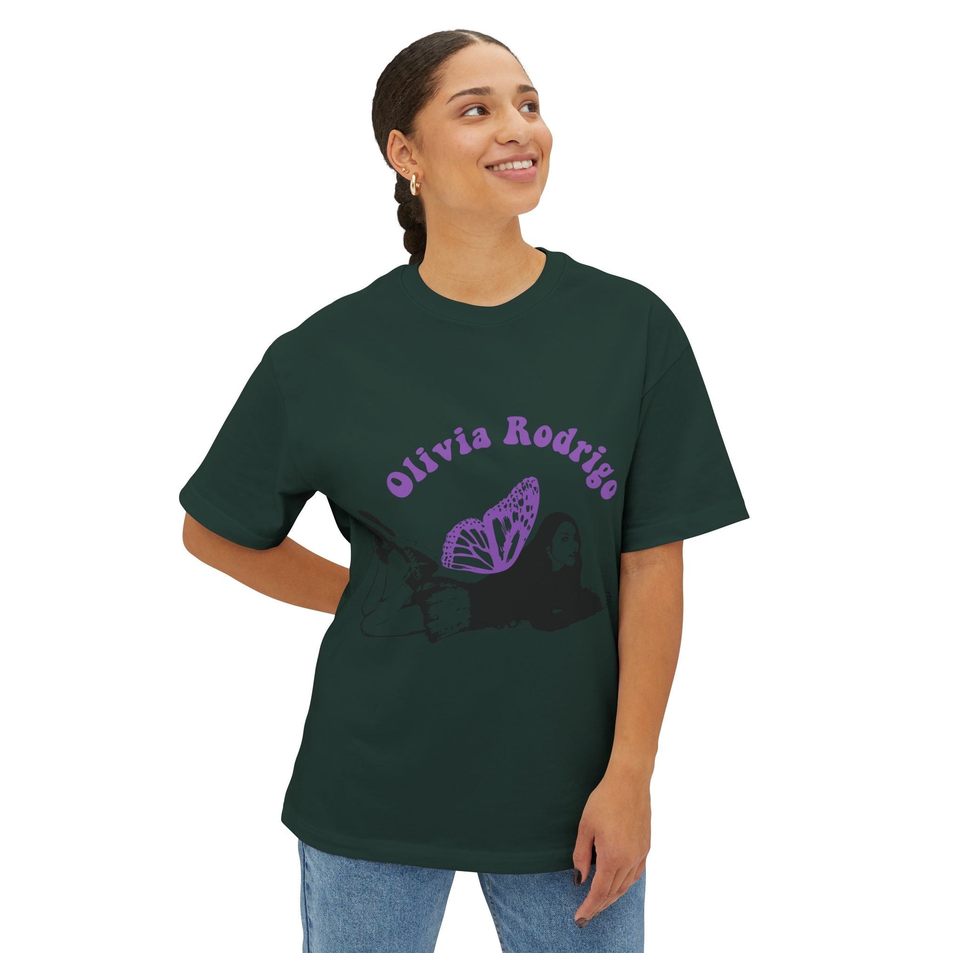 Olivia Rodrigo Butterfly Arc-Oversized Tee Printify