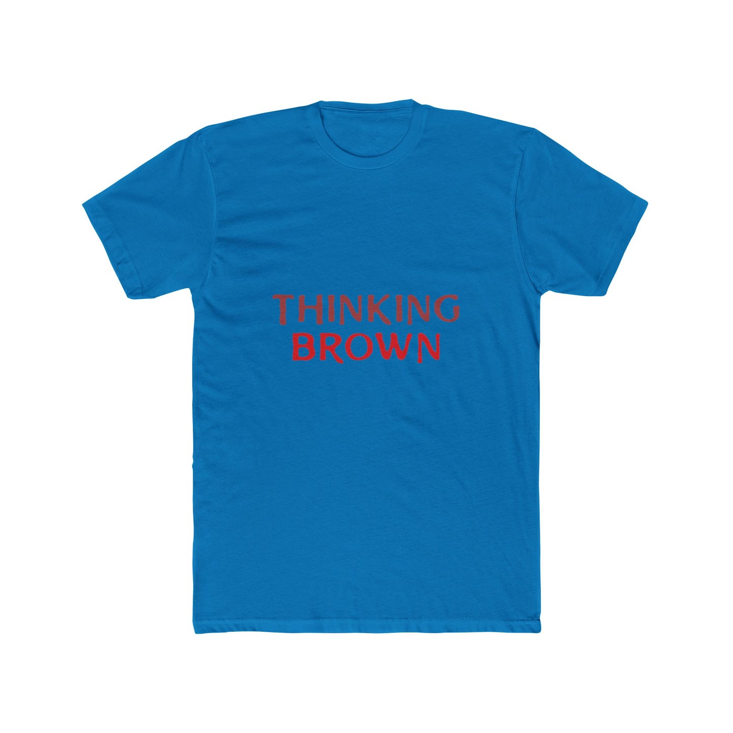 Thinking Bold Text Unisex Cotton Tee - snazzymerch