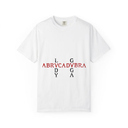 ABRVCADVRA Gothic Spell-Unisex Dyed Tshirt Printify