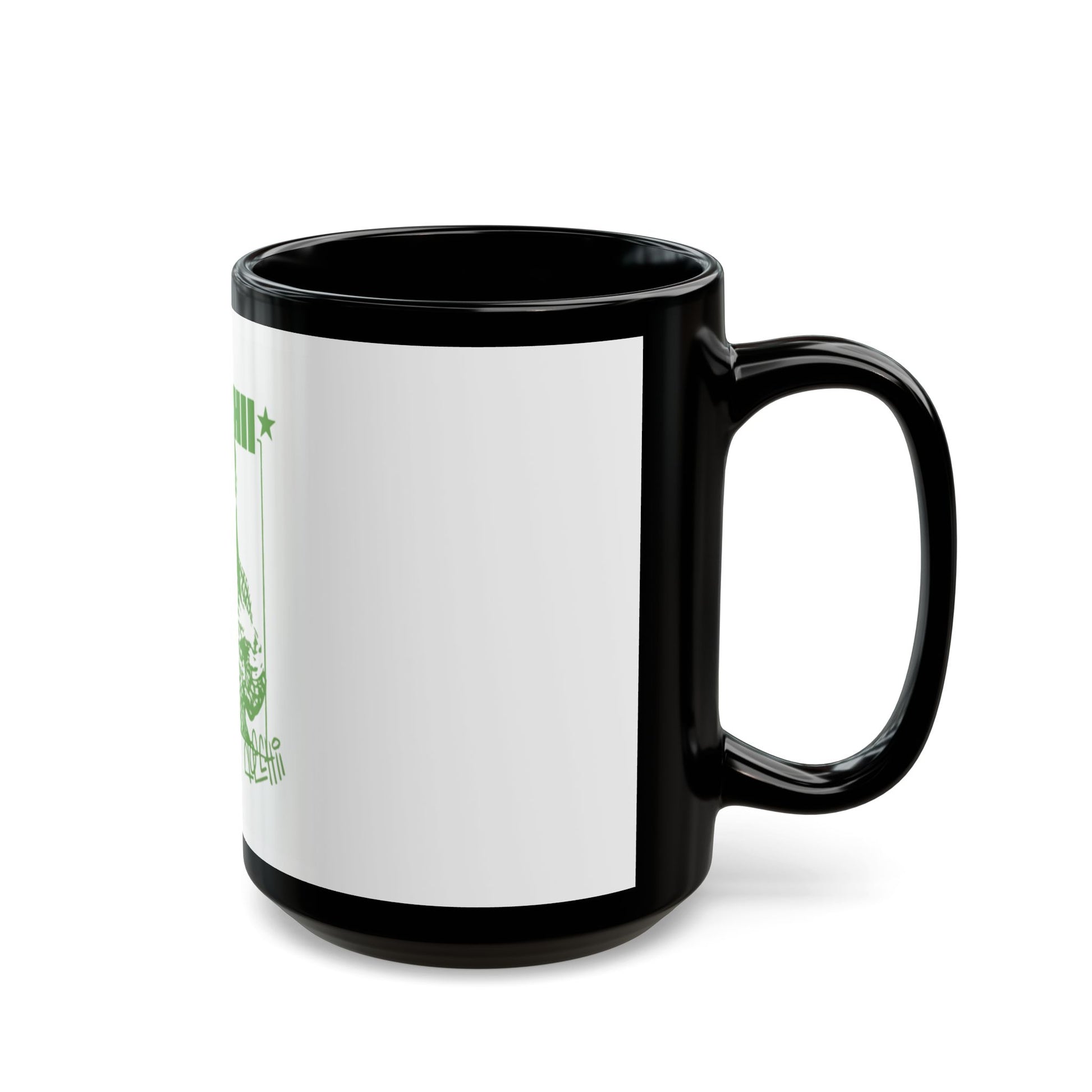Star Frame Black Mug (11oz, 15oz) - snazzymerch