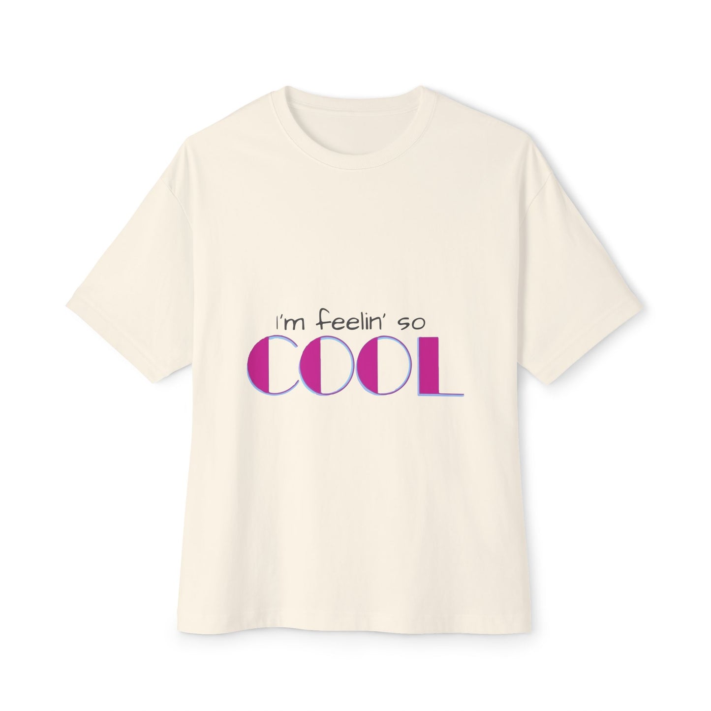 Minimal Quote Unisex Oversized Boxy Tee - snazzymerch