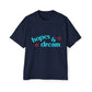 Hopes & Dreams Star Men's Heavy Oversized Tee - snazzymerch