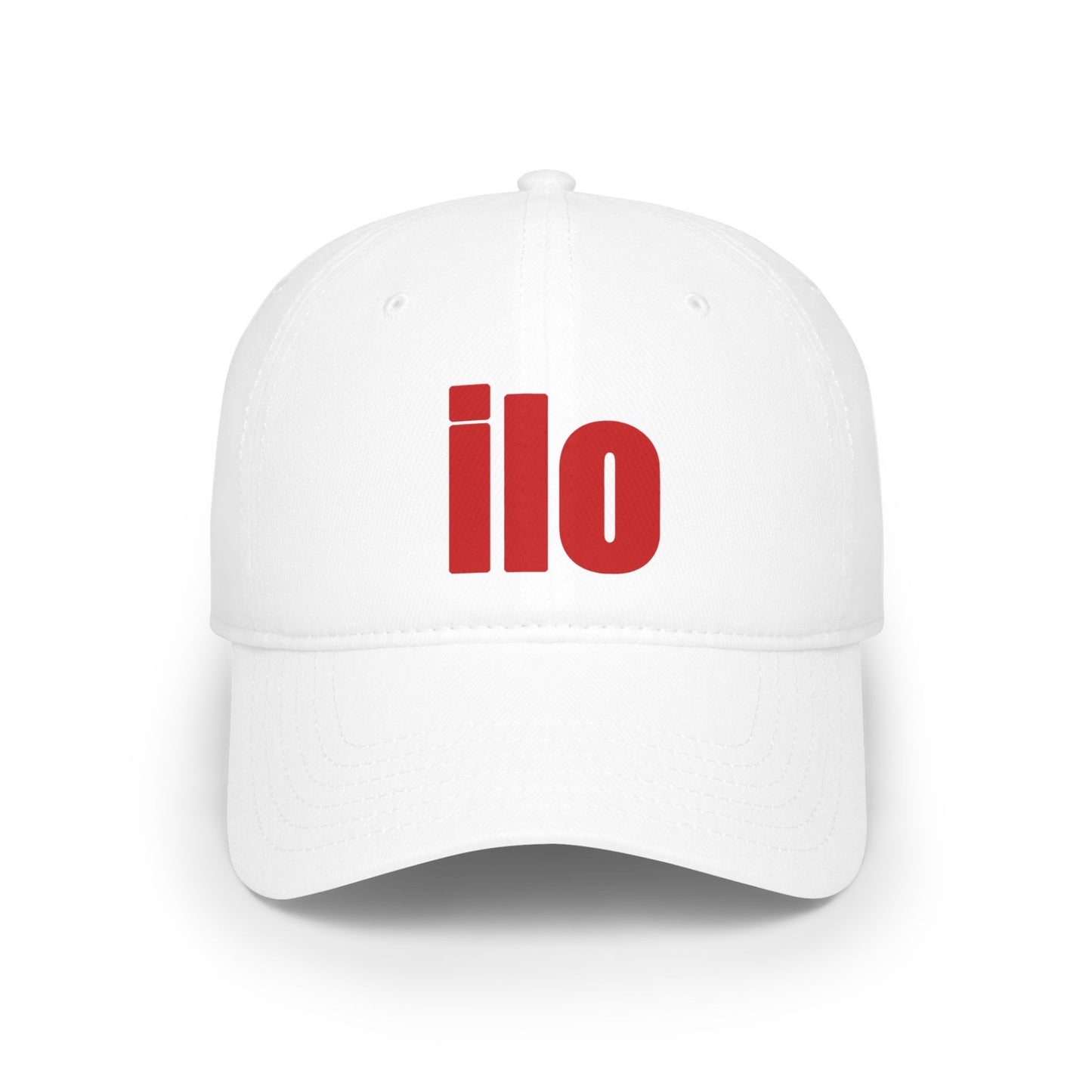 Billie Eilish Inspired Baseball Cap – Bold Red Block Edition Printify