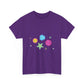 Color Pop Charm Patch Unisex Heavy Cotton Tee - snazzymerch