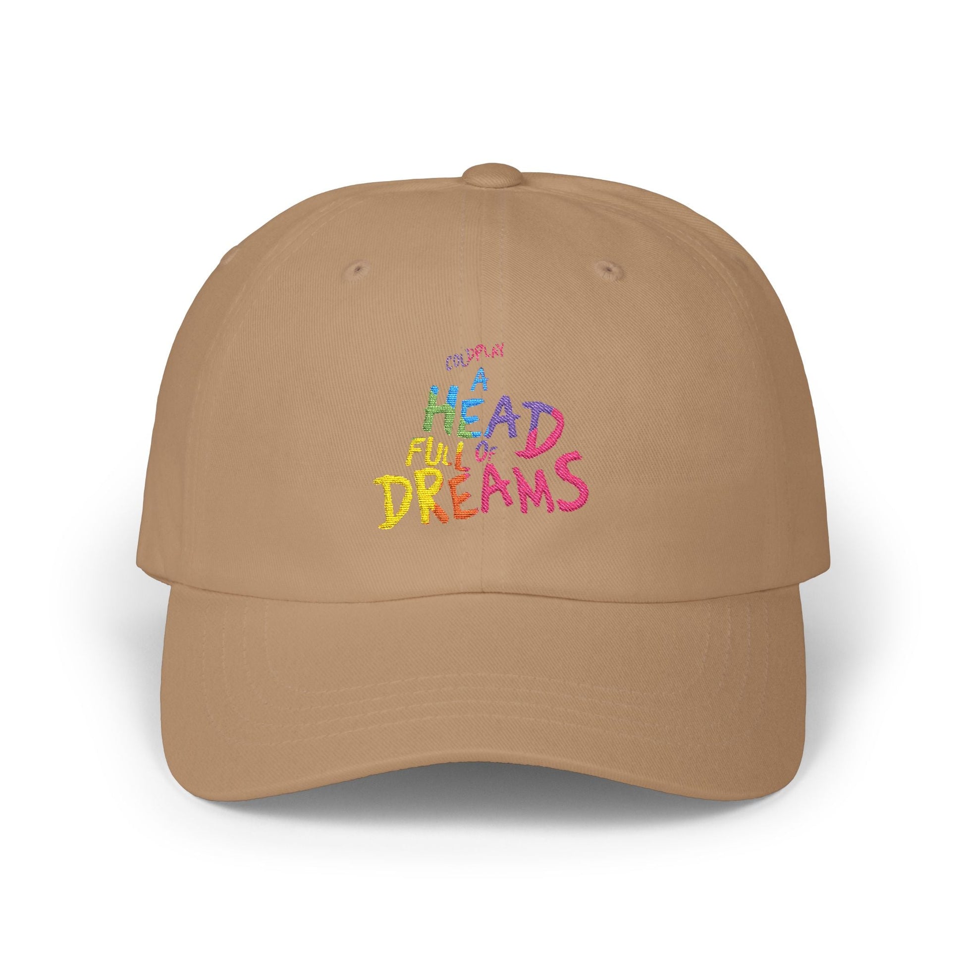 Classic Dad Cap — Coldplay’s Iconic A Head Full of Dreams Printify