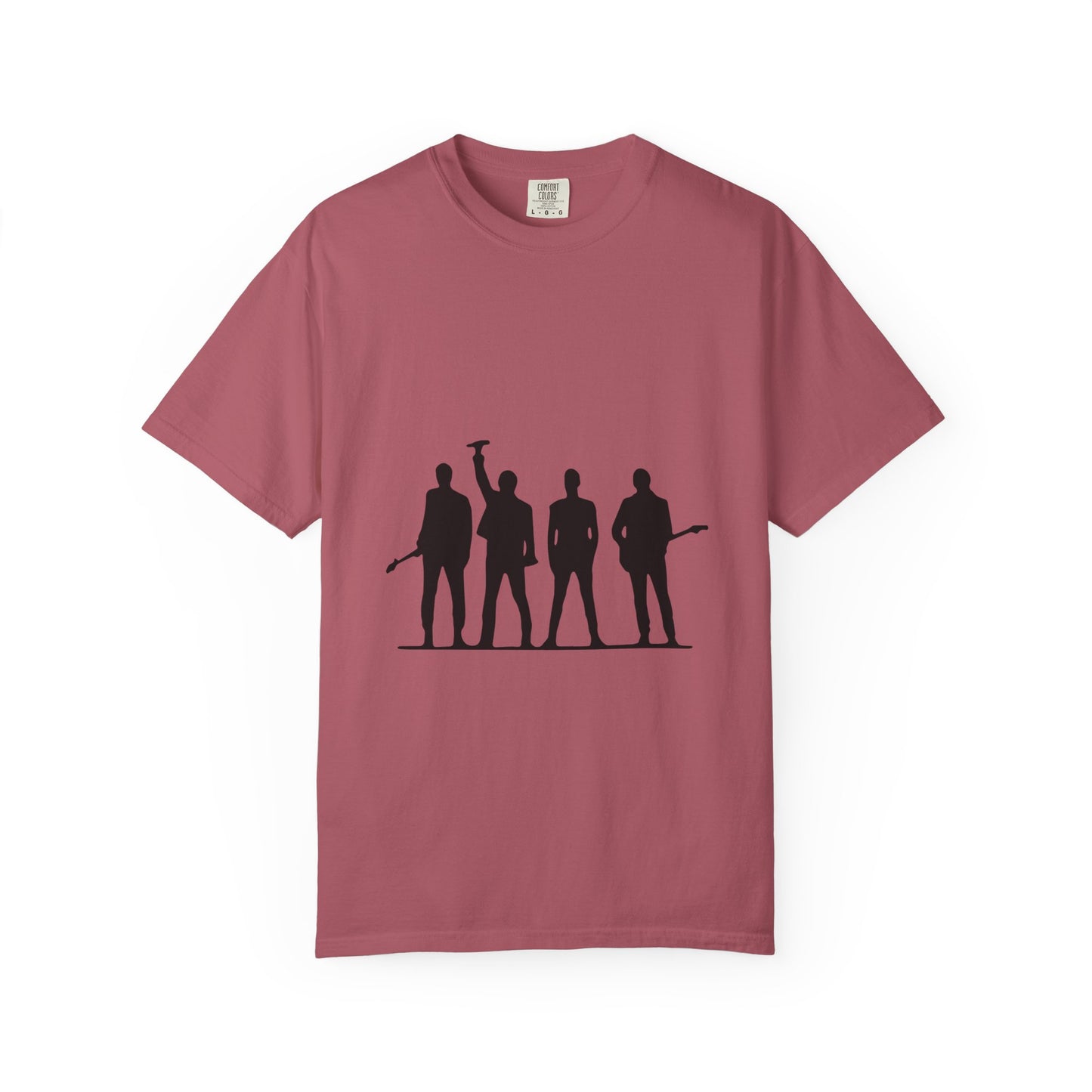 Retro Rock Vibes Unisex Garment-Dyed T-shirt - snazzymerch