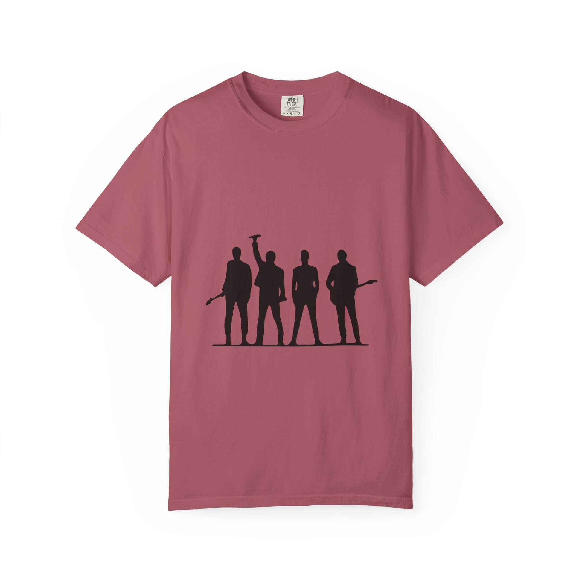 Retro Rock Vibes Unisex Garment-Dyed T-shirt - snazzymerch