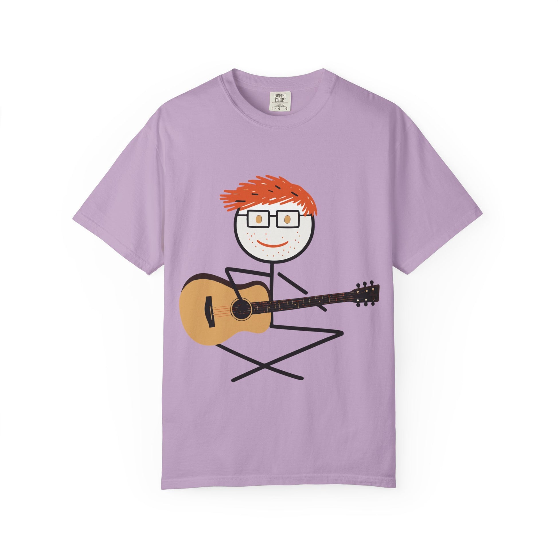 Ed Sheeran Guitar Dyed T-Shirt | Vintage Comfort