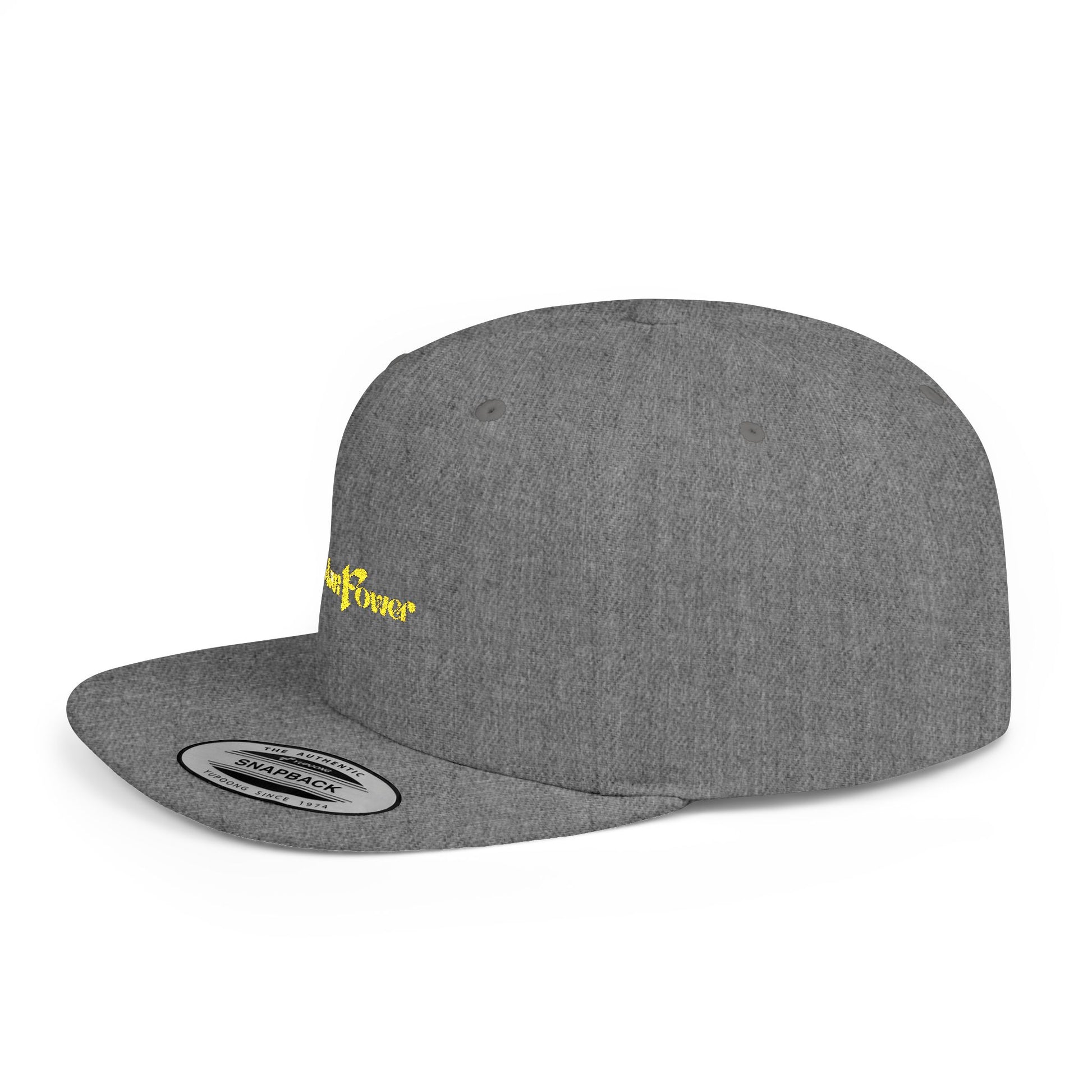 Solar Power Retro Flat Bill Snapback - snazzymerch