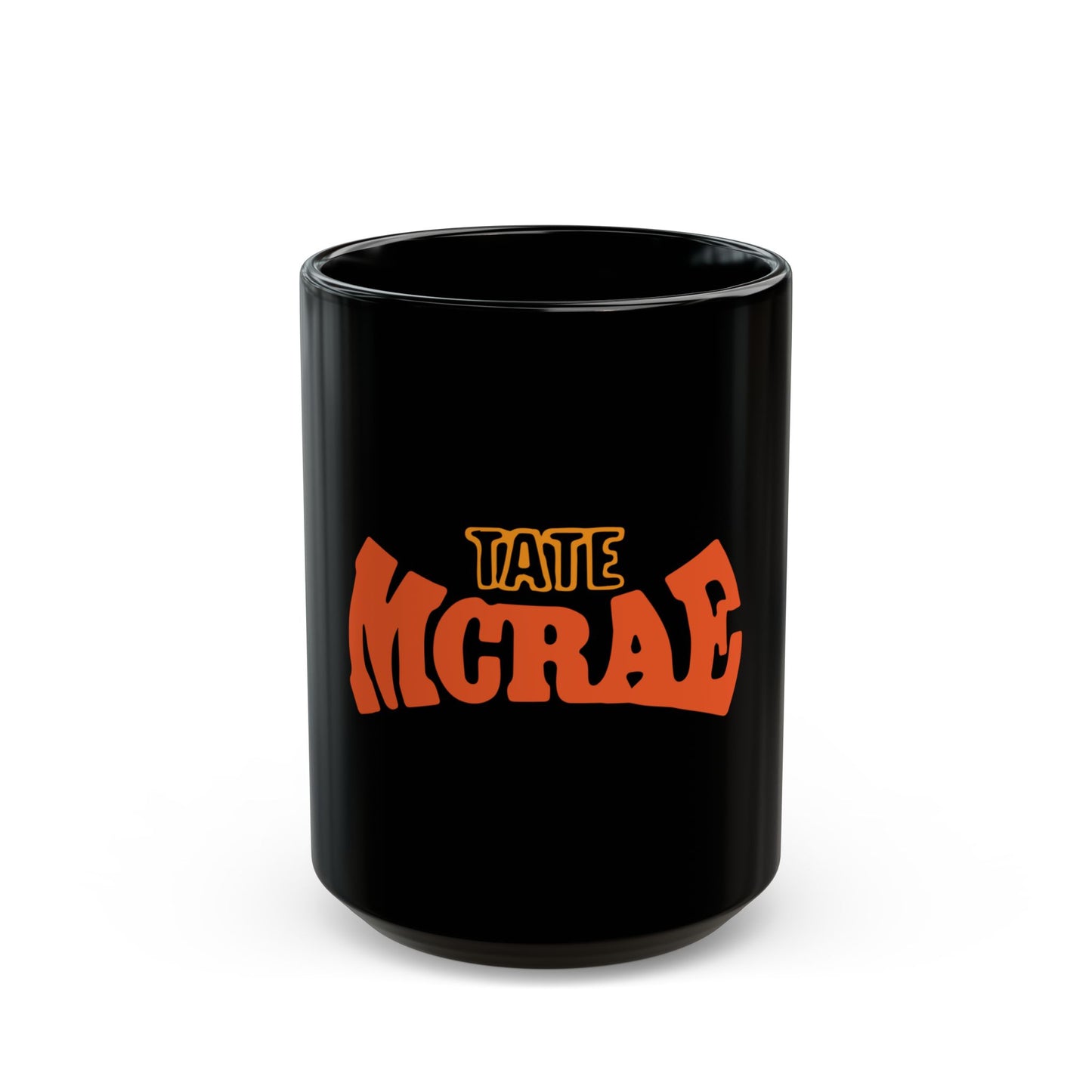 Pastel Retro Black Mug (11oz, 15oz) - snazzymerch