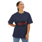 Heart Team Unisex oversized Boxy Tee - snazzymerch