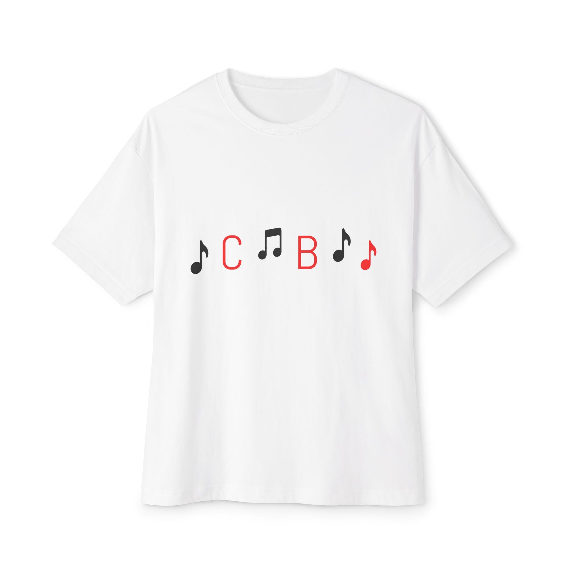 Music Vibes Unisex oversized Boxy Tee - snazzymerch
