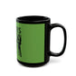Retro Block Letter Black Mug (11oz, 15oz) - snazzymerch