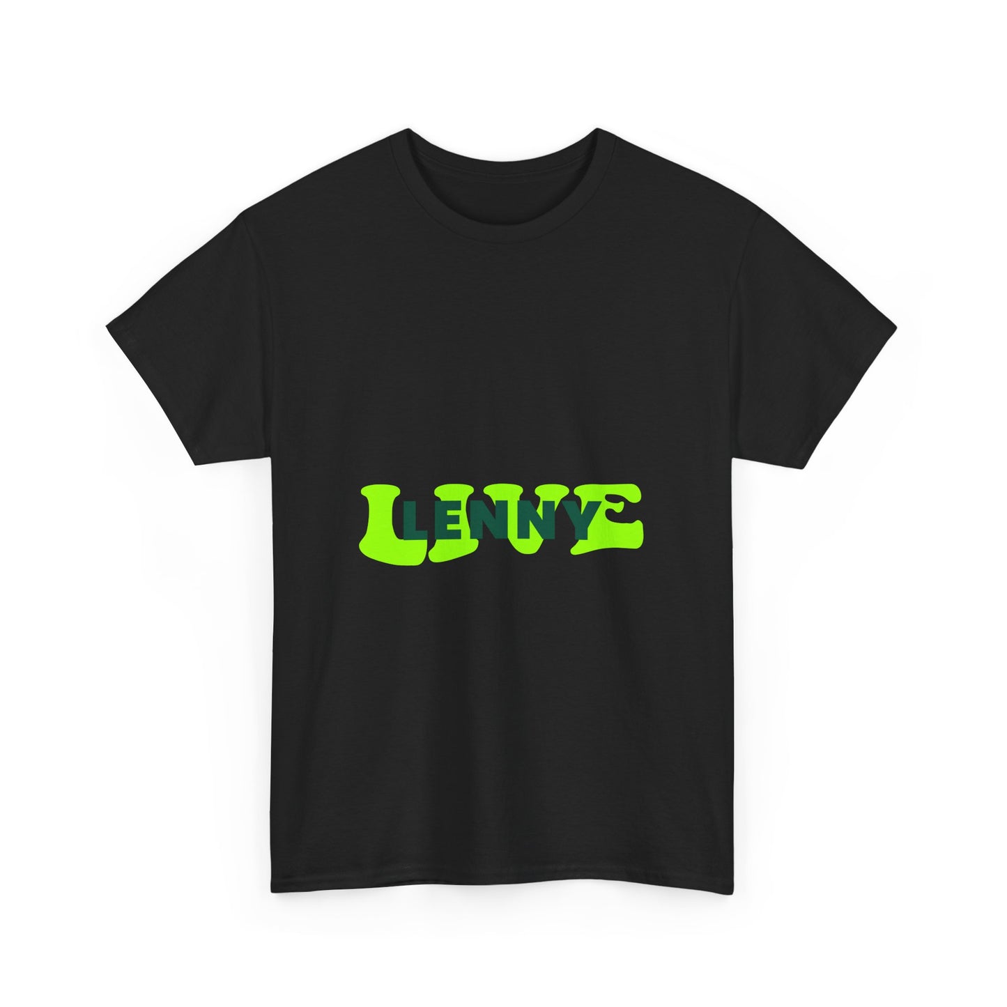 Live Lenny Pop Unisex Heavy cotton tee Printify