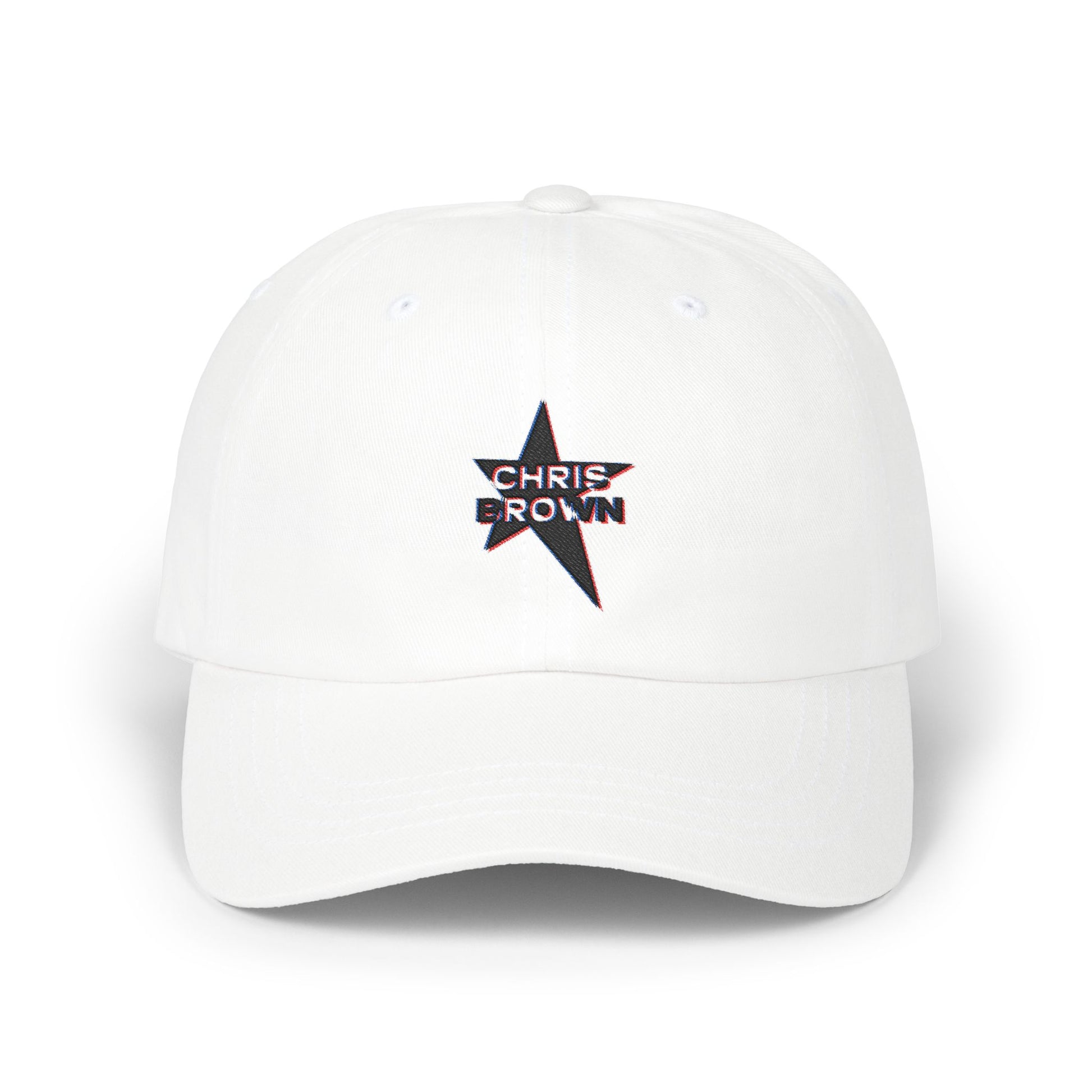 Star Outline Retro Classic Dad Cap - snazzymerch
