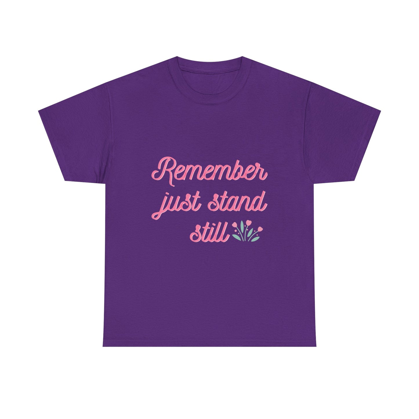 Remember Just Unisex Heavy Cotton Tee - snazzymerch
