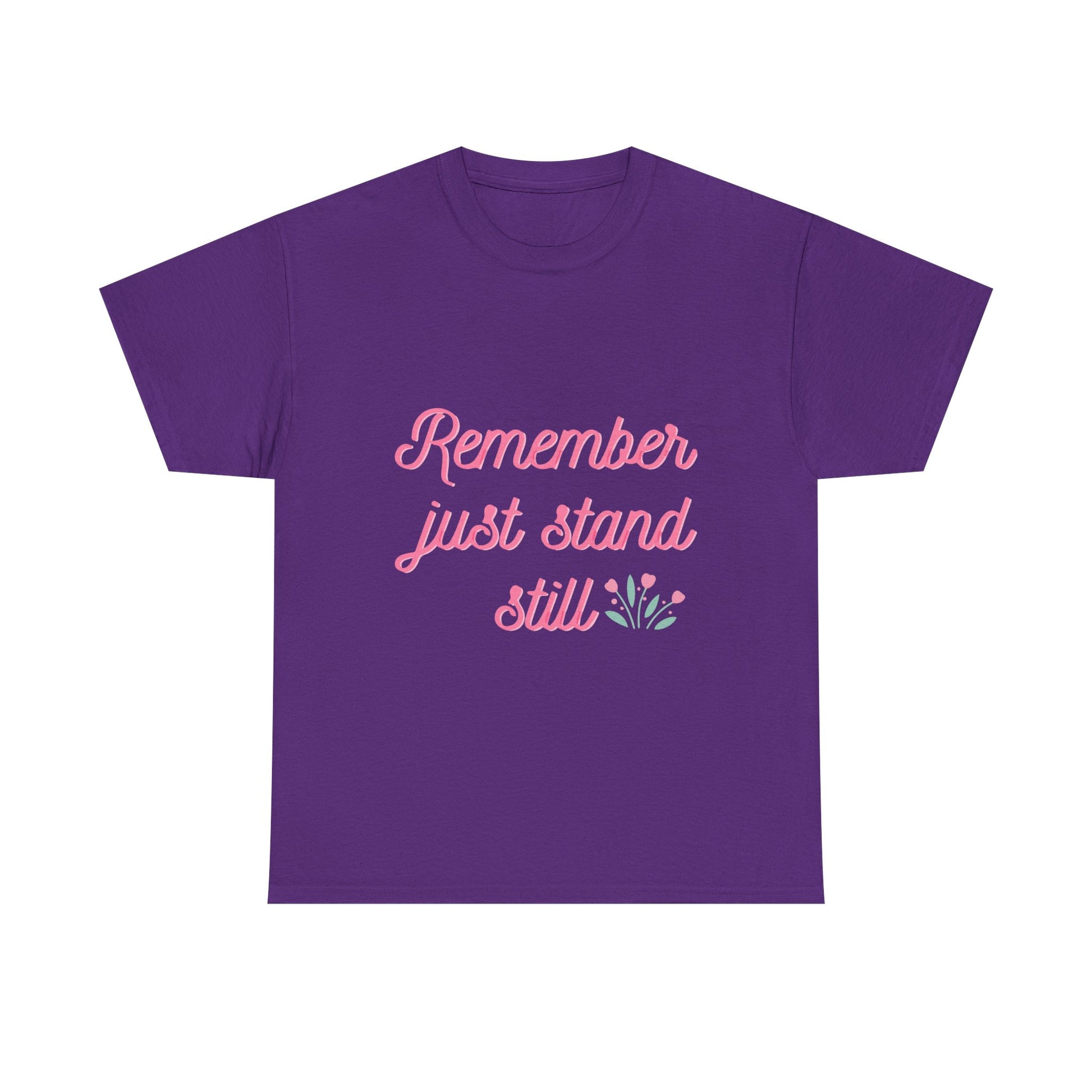 Remember Just Unisex Heavy Cotton Tee - snazzymerch