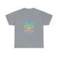 Vibrant Eye and Text Unisex Cotton Tee Printify