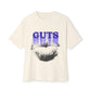Guts Drip Effect Halftone-Oversized Tee Printify
